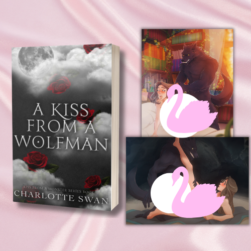 A Kiss From a Wolfman Signed Copy & Art Bundle!