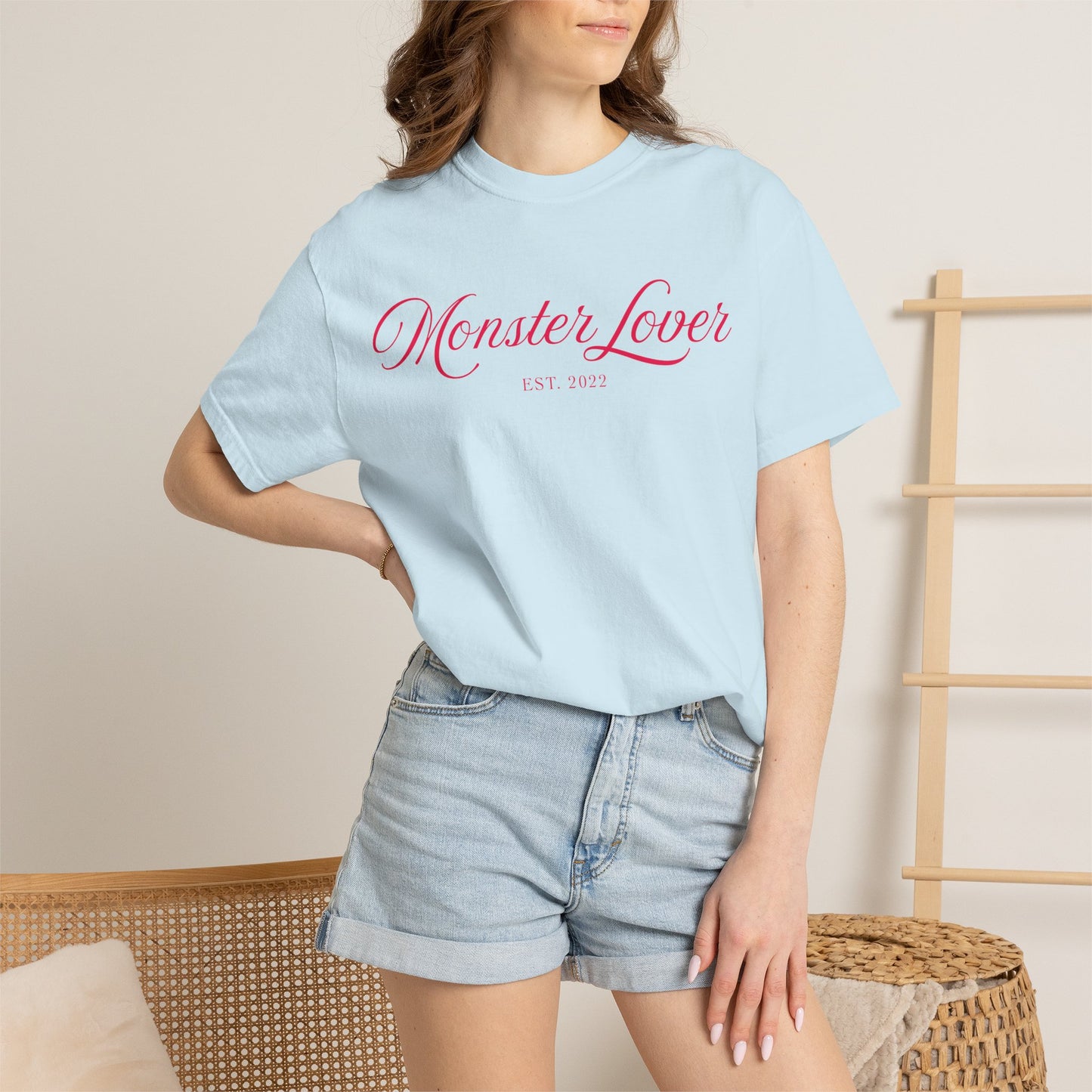 Monster Lover Tee — "Monster Romance Club"