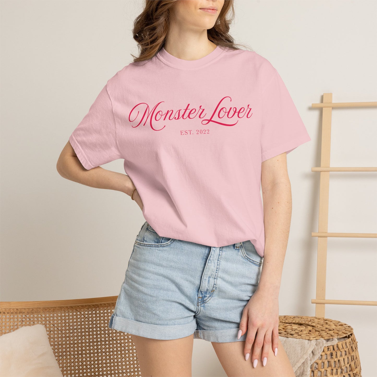 Monster Lover Tee — "Monster Romance Club"