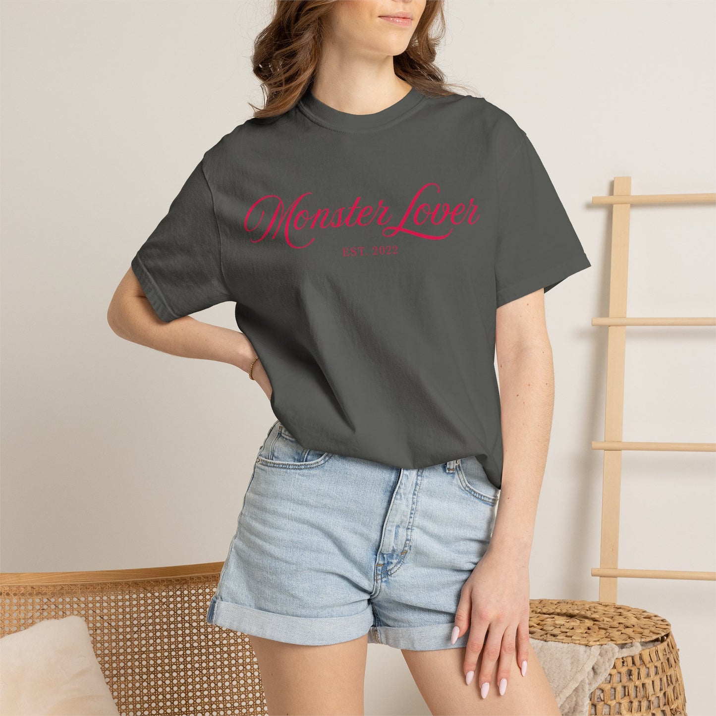 Monster Lover Tee — "Monster Romance Club"