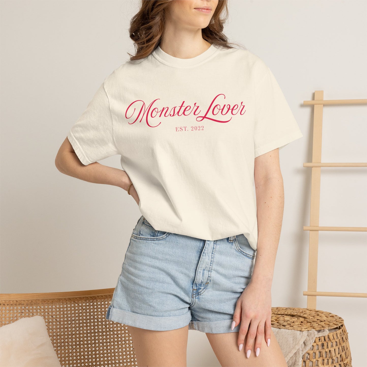 Monster Lover Tee — "Monster Romance Club"
