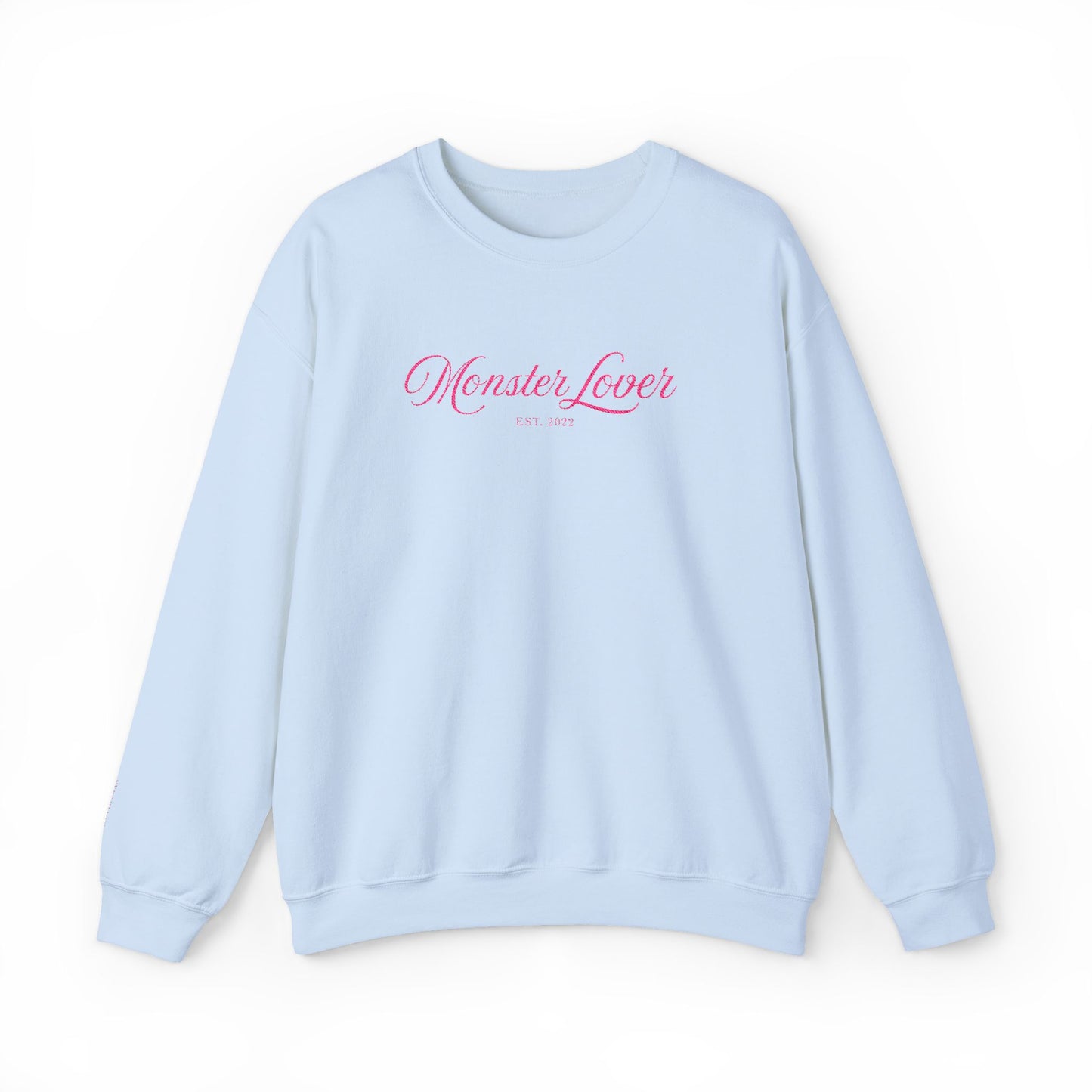 Monster Lover Embroidered Crewneck Sweatshirt