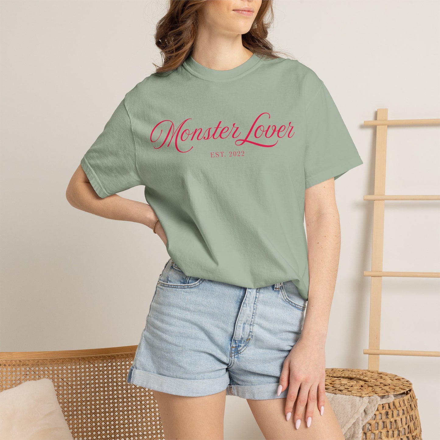 Monster Lover Tee — "Monster Romance Club"