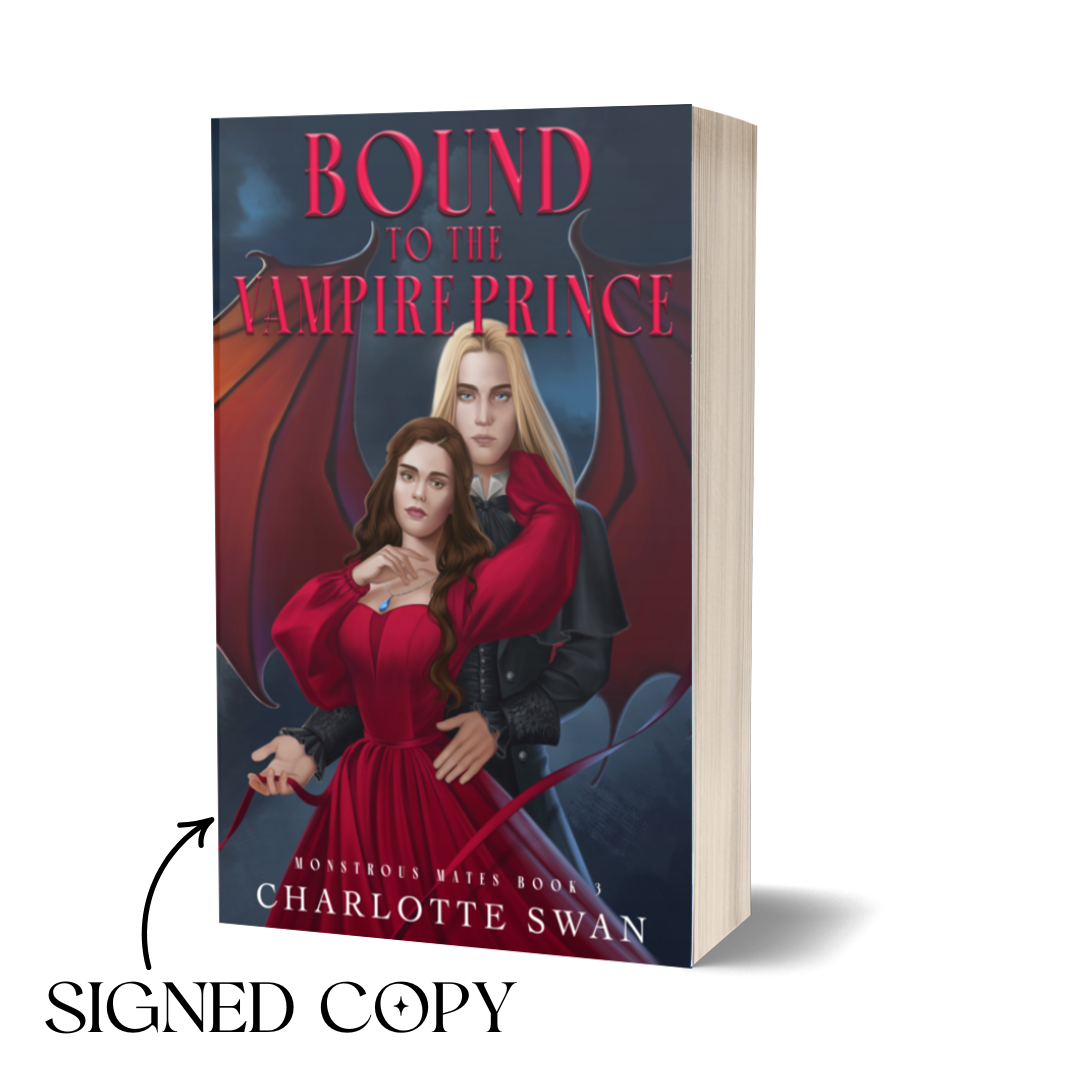 PRE-ORDER Bound to the Vampire Prince Signed Copy ONLY