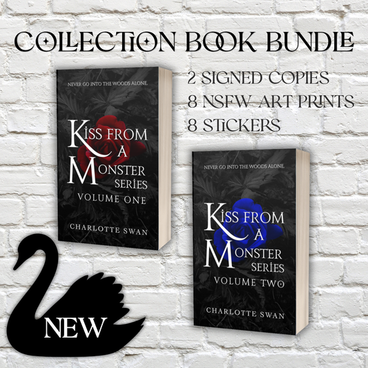 Collection Book Bundle - Kiss From a Monster Series Volume 1 & 2 + Art
