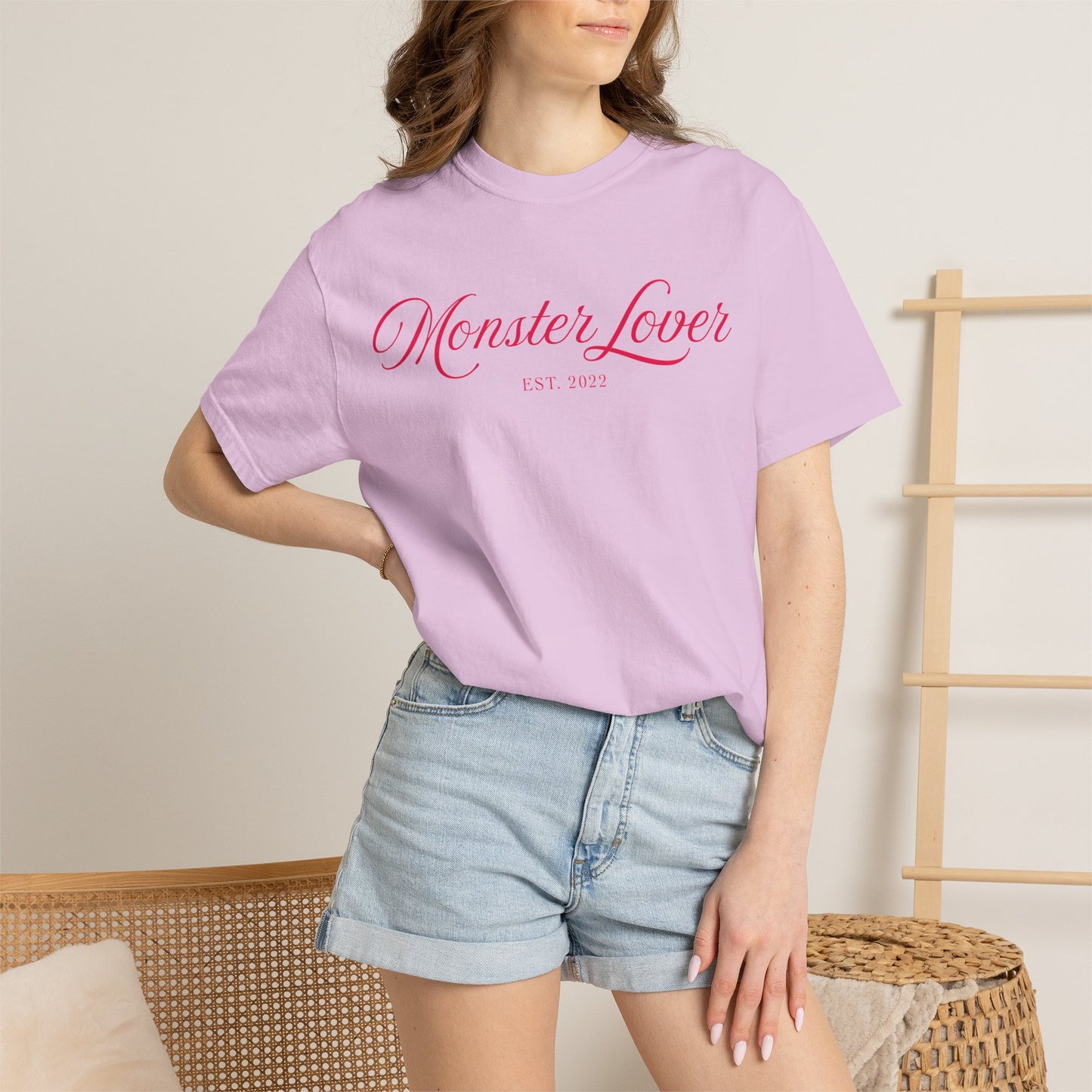 Monster Lover Tee — "Monster Romance Club"
