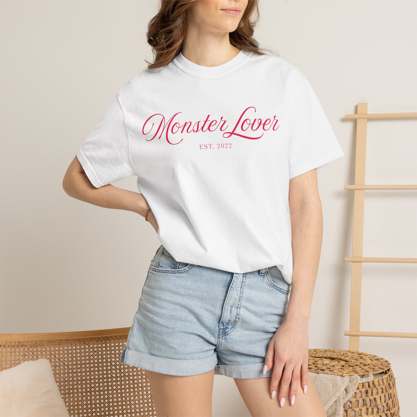 Monster Lover Tee — "Monster Romance Club"
