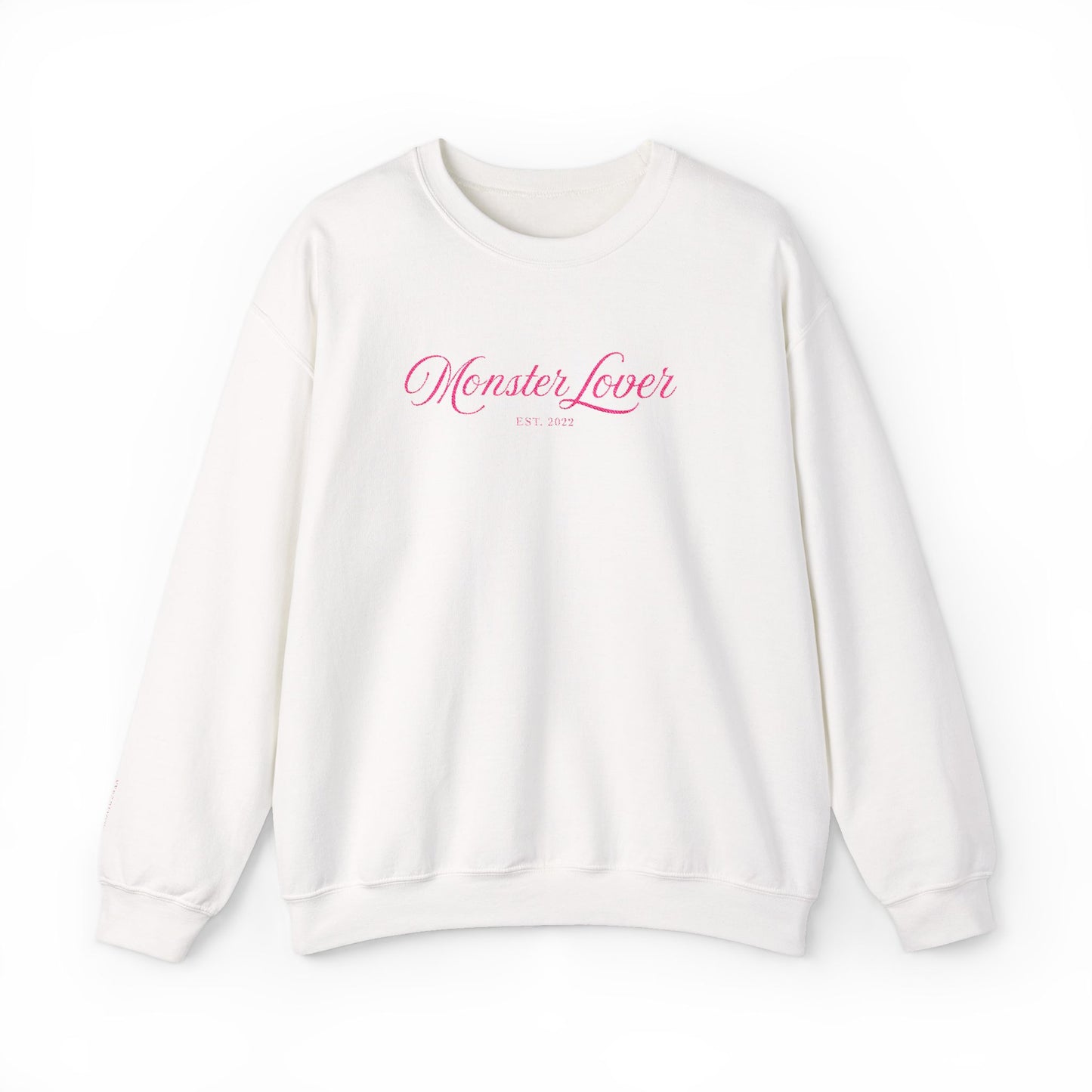 Monster Lover Embroidered Crewneck Sweatshirt