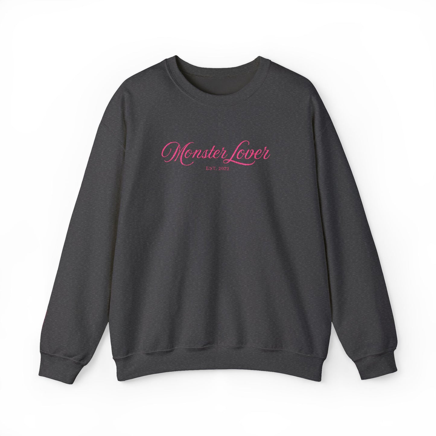 Monster Lover Embroidered Crewneck Sweatshirt