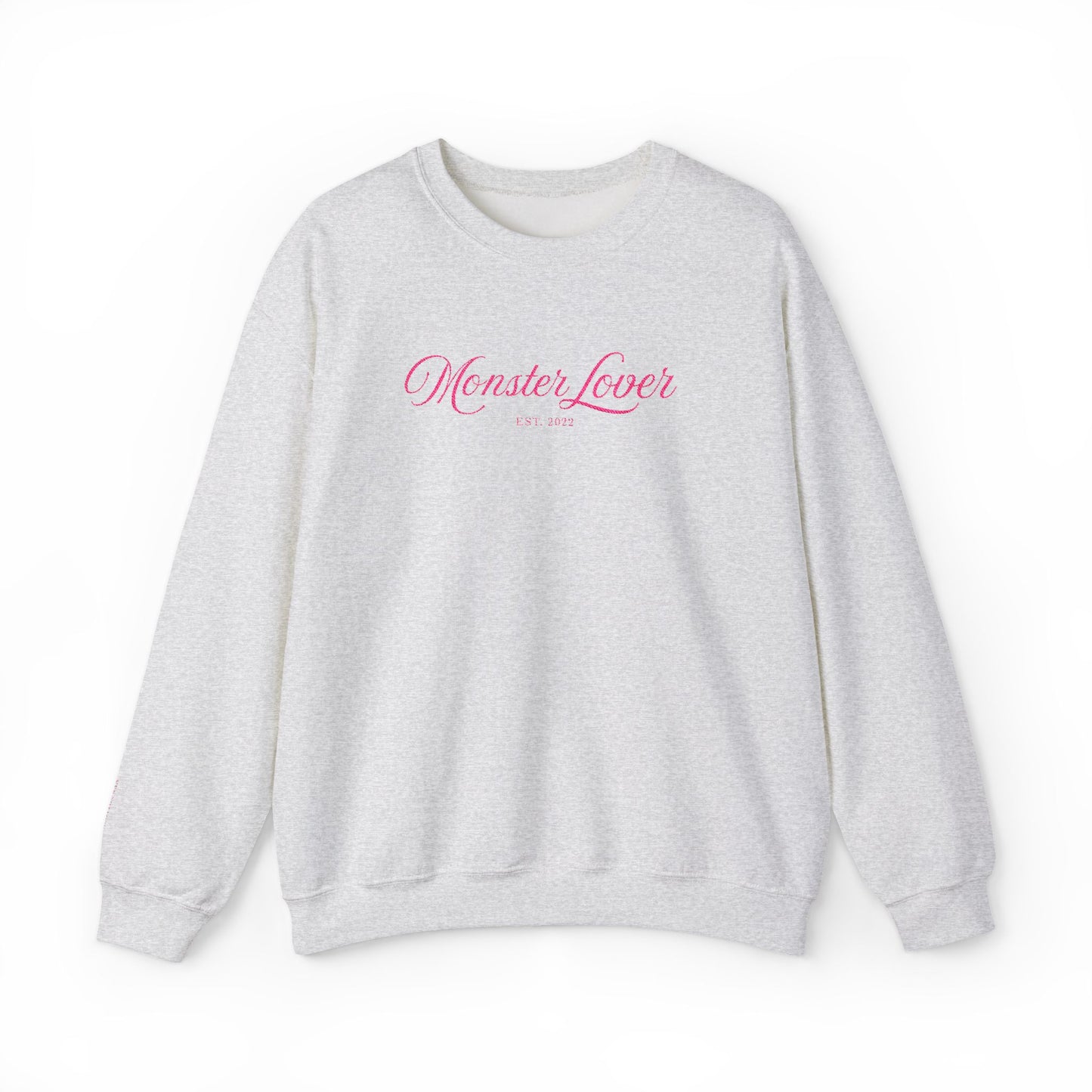 Monster Lover Embroidered Crewneck Sweatshirt