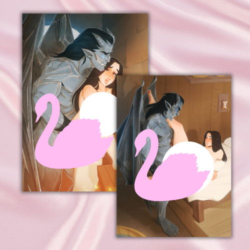 A Kiss From a Gargoyle Art ONLY Bundle