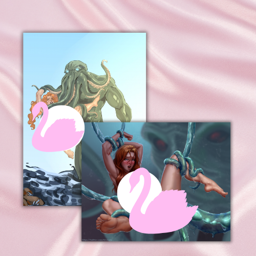 A Kiss From a Kraken Art ONLY Bundle