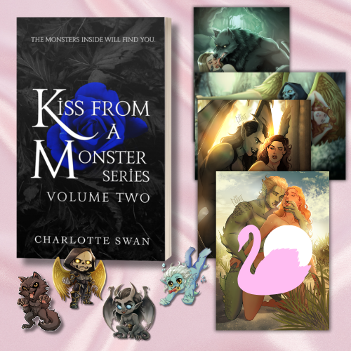 Kiss From a Monster Series Volume Two + Art Bundle