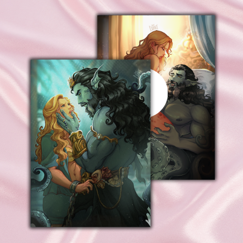 PRE-ORDER The Kraken King's Curse Art ONLY Bundle