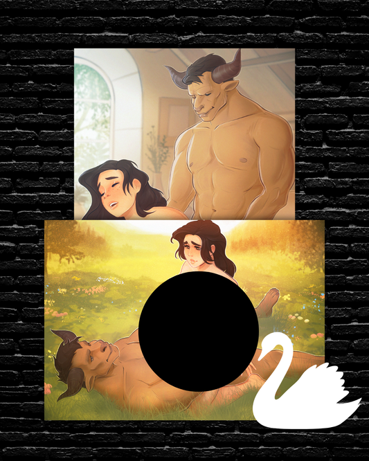PRE-ORDER A Kiss From a Minotaur Art ONLY Bundle